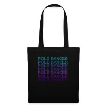 Pole Dancer Pole Dance Retro - Tote Bag - black - Front