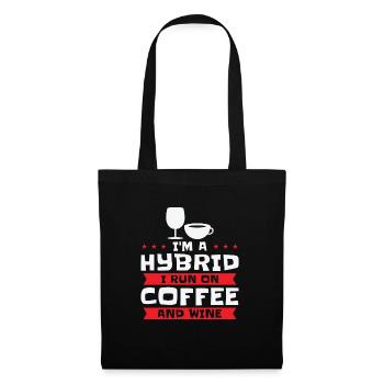 Coffee Wine Hybrid Alcohol Coffee Addict - Tote Bag - black - Front