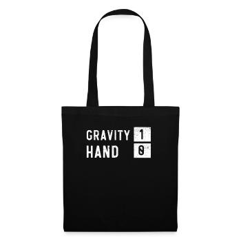 Gravité 1 Main 0 Récupération de blessure à la main cassée - Sac en tissu - noir - Devant