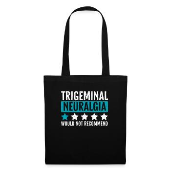 La névralgie du trijumeau ne recommanderait pas le nerf - Sac en tissu - noir - Devant