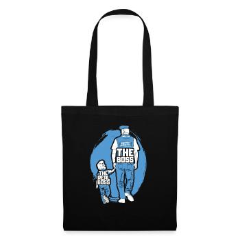 Police Papa Son Partner Look - Tote Bag - black - Front