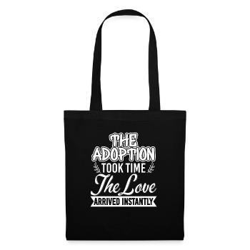 And Cute Adoption Love Arrived Instantly - Tote Bag - black - Front