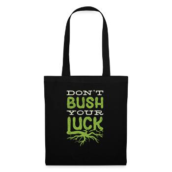 Horticulture Horticulteur Jardinage Dont Bush - Sac en tissu - noir - Devant