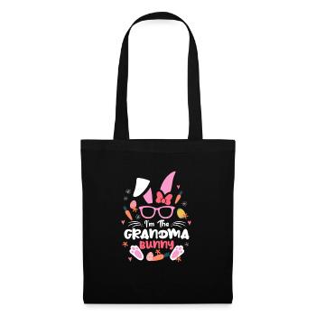 At The Grandma Rabbit Easter Rabbit Ear Sunglass - Tote Bag - black - Front