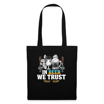 In beer we trust - Tote Bag - black - Front