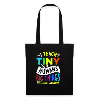 Teacher Gift Educator Pedagogue School Teacher Training - Tote Bag - black - Front