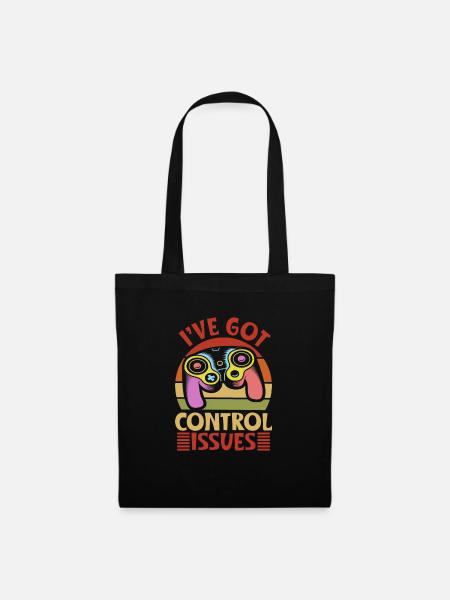 i ve got control issues - Stoffbeutel - Schwarz