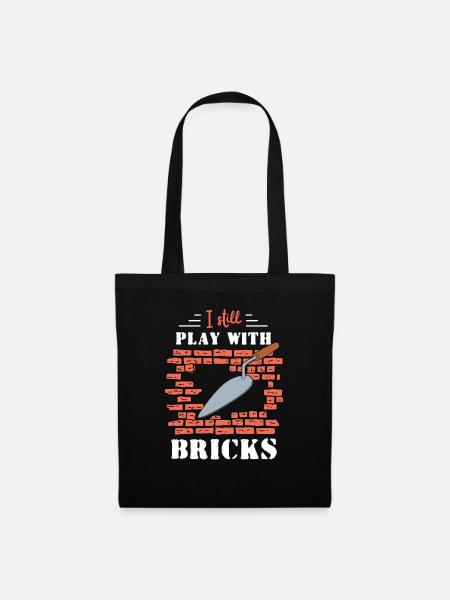Brick Mason Occupation Quota - Tote Bag - black