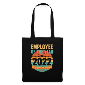 Employé de l’année 2022 - Sac en tissu - noir - Devant