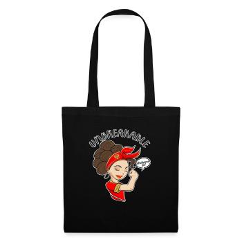 Montenegrin Girl Unbreakable I Heritage - Stoffbeutel - Schwarz - Vorne