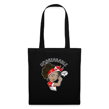 Singapore Girl Unbreakable Singapour Héritage - Sac en tissu - noir - Devant