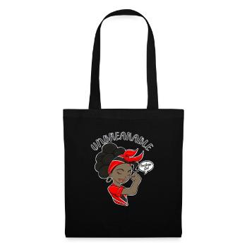 Caribean Girl Unbreakable Heritage Trinidad et - Sac en tissu - noir - Devant