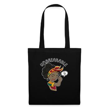 Sri Lanka Girl Unbreakable Sri Lanka Heritage Sri - Tote Bag - black - Front