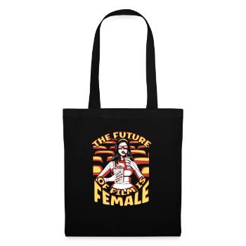The Future Of Film Is Female Cinematographer - Tote Bag - black - Front