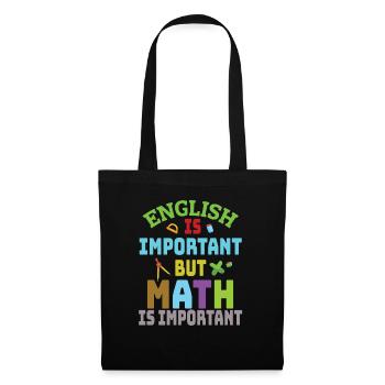 Funny Math Science Nerd Teacher Idea Birthday - Stoffbeutel - Schwarz - Vorne