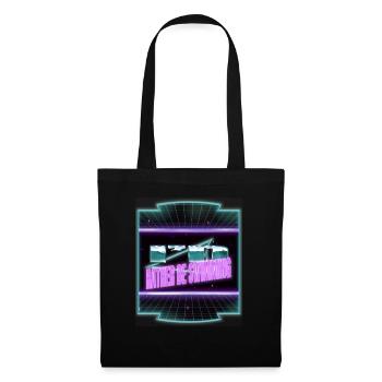 maillots de bain athlète triathlète - Sac en tissu - noir - Devant