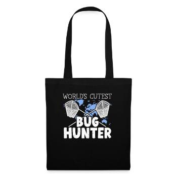World's Cutest Bug Hunter Insect Catching Ladybug - Tote Bag - black - Front