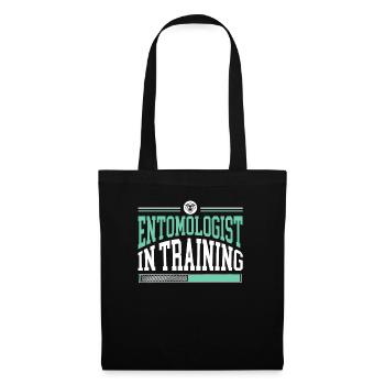 Entomologist In Training Bug Hunter Ladybug - Tote Bag - black - Front
