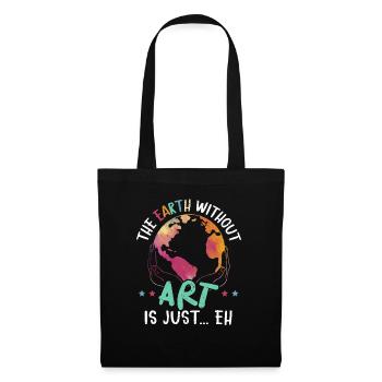 Pretty Sketchy Art Teacher Artist Painter Painting - Tote Bag - black - Front