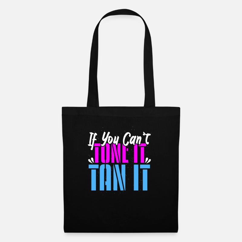 Tone It Tan It Airbrushing - Tote Bag - black