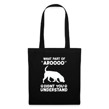 Cute Beagle Saying Beagle Dog Owner - Tote Bag - black - Front