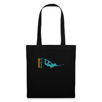 Awesome since 1979. Wakeboard Lifestyle - Tote Bag - black - Front