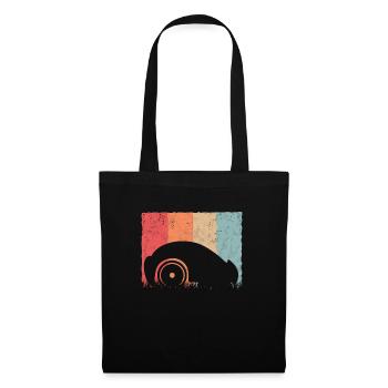 Tondeuse à gazon robotisée rétro Tondeuse à gazon robotisée Vintage - Sac en tissu - noir - Devant