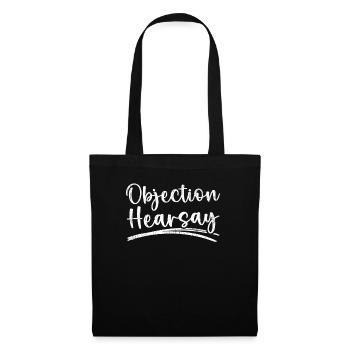 Objection Hearsay Lawyer Attorney Justice Lawesome - Tote Bag - black - Front