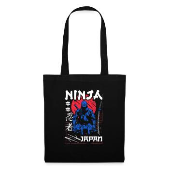 Ninja 5ème anniversaire - Sac en tissu - noir - Devant