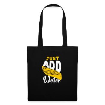 Fun Kayak Sport Kayaking Hobby Outdoor - Tote Bag - black - Front