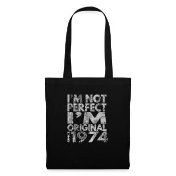Awesome since 1974 - Tote Bag - black - Front