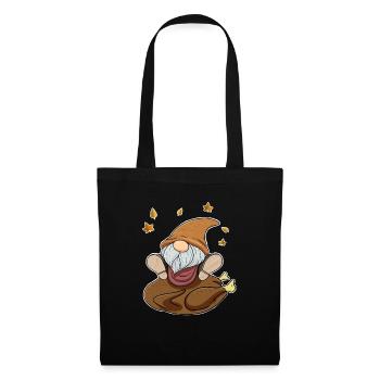 Gnomes I Pumpkin I Autumn Thanksgiving - Tote Bag - black - Front