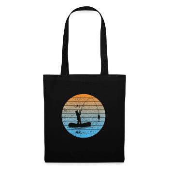 Fishing Fishing Fishing Hooks Angler - Tote Bag - black - Front