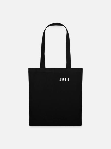 1914 Graduation 1914 Matura, Abi, A Levels - Stoffbeutel - Schwarz