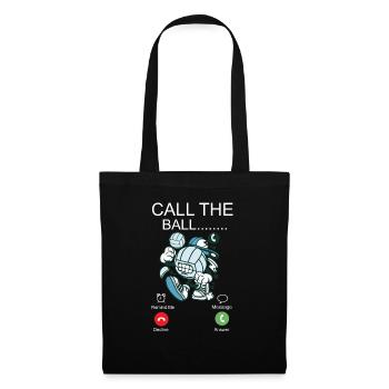 Volleyball Player Team Phone - Tote Bag - black - Front