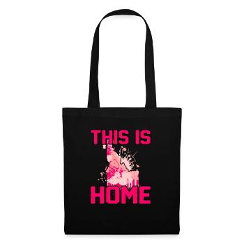 Accueil Idaho Cadeau - Sac en tissu - noir - Devant