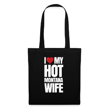 Dear montana wife gift - Tote Bag - black - Front