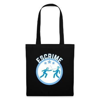 Fencing match - Tote Bag - black - Front