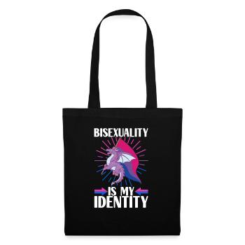 Bisexuels LGBTQ - Sac en tissu - noir - Devant