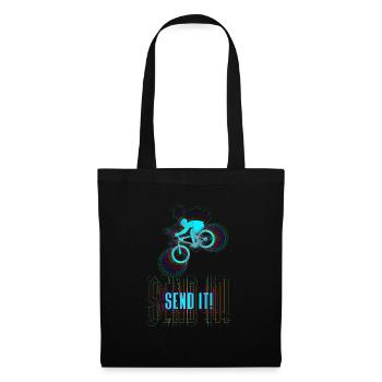 Vélo de montagne Envoyez-le - Sac en tissu - noir - Devant