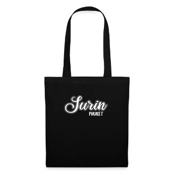 Vintage Thaïlande Asie Coucher de soleil Phuket Surin - Sac en tissu - noir - Devant