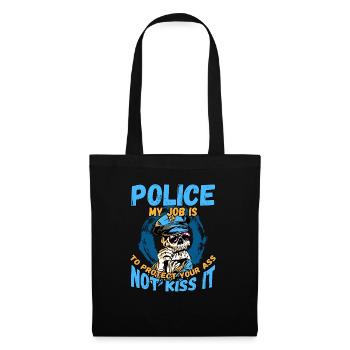 Law Enforcment Design for a Police Officer - Stoffbeutel - Schwarz - Vorne