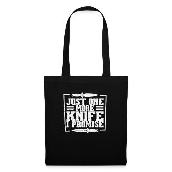 Knifemaking Knife Making Bladesmith Smithing Knife - Tote Bag - black - Front