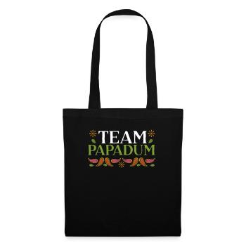 Team Papadum Onam Festival India Indian Kerala - Tote Bag - black - Front