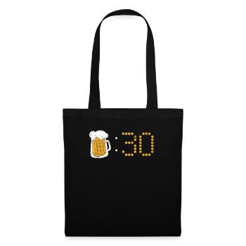 Beeraholic Beer Festival Buveur de bière - Sac en tissu - noir - Devant