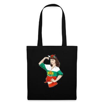 Bulgarian Girl Unbreakable Bulgarian Heritage - Tote Bag - black - Front