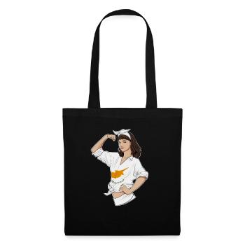 Cyprus Girl Unbreakable I Cyprus Heritage I - Tote Bag - black - Front