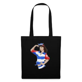 Cuban Girl Unbreakable I Cuban Heritage I Cuba - Tote Bag - black - Front