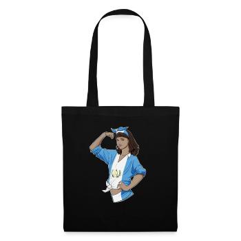 Guatemalan Girl Unbreakable I Heritage Guatemala - Tote Bag - black - Front