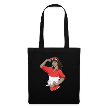 Indonesian Girl Unbreakable I Heritage Indonesia - Tote Bag - black - Front